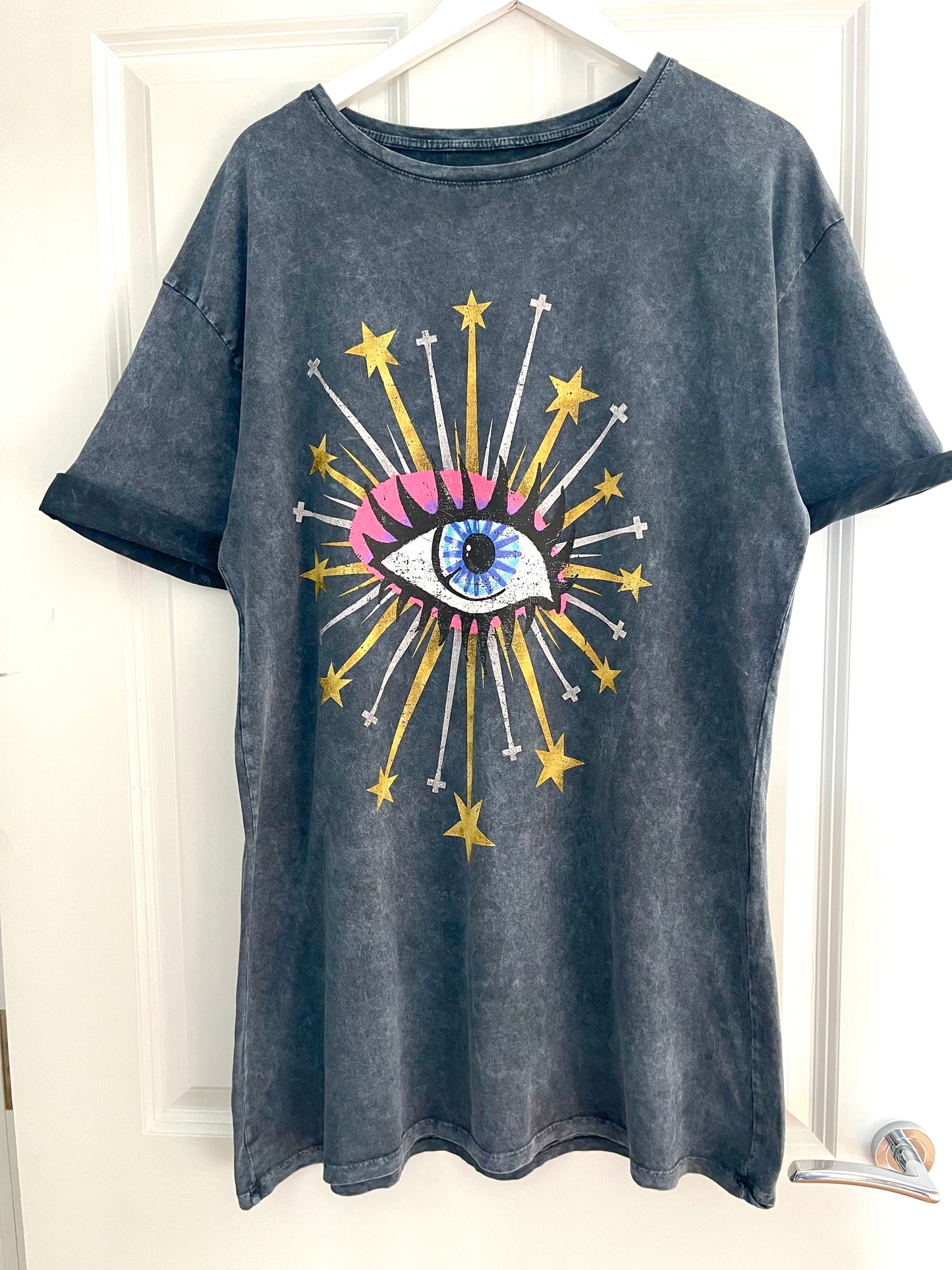 Magic Eye T-Shirt Dress