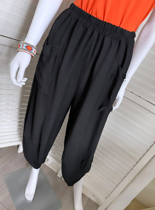 Black Casual Trousers