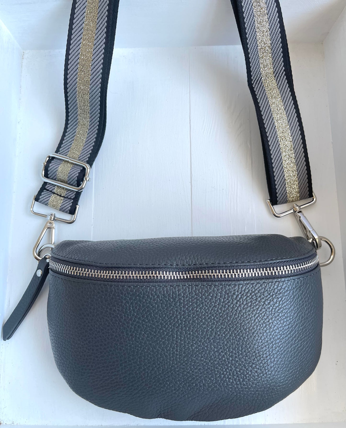 Leather Sling Style Bag