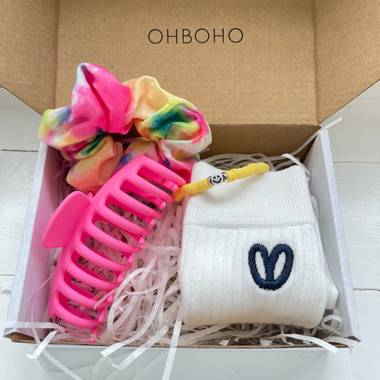 OHBOHO Mini Gift Box - Neon Pink