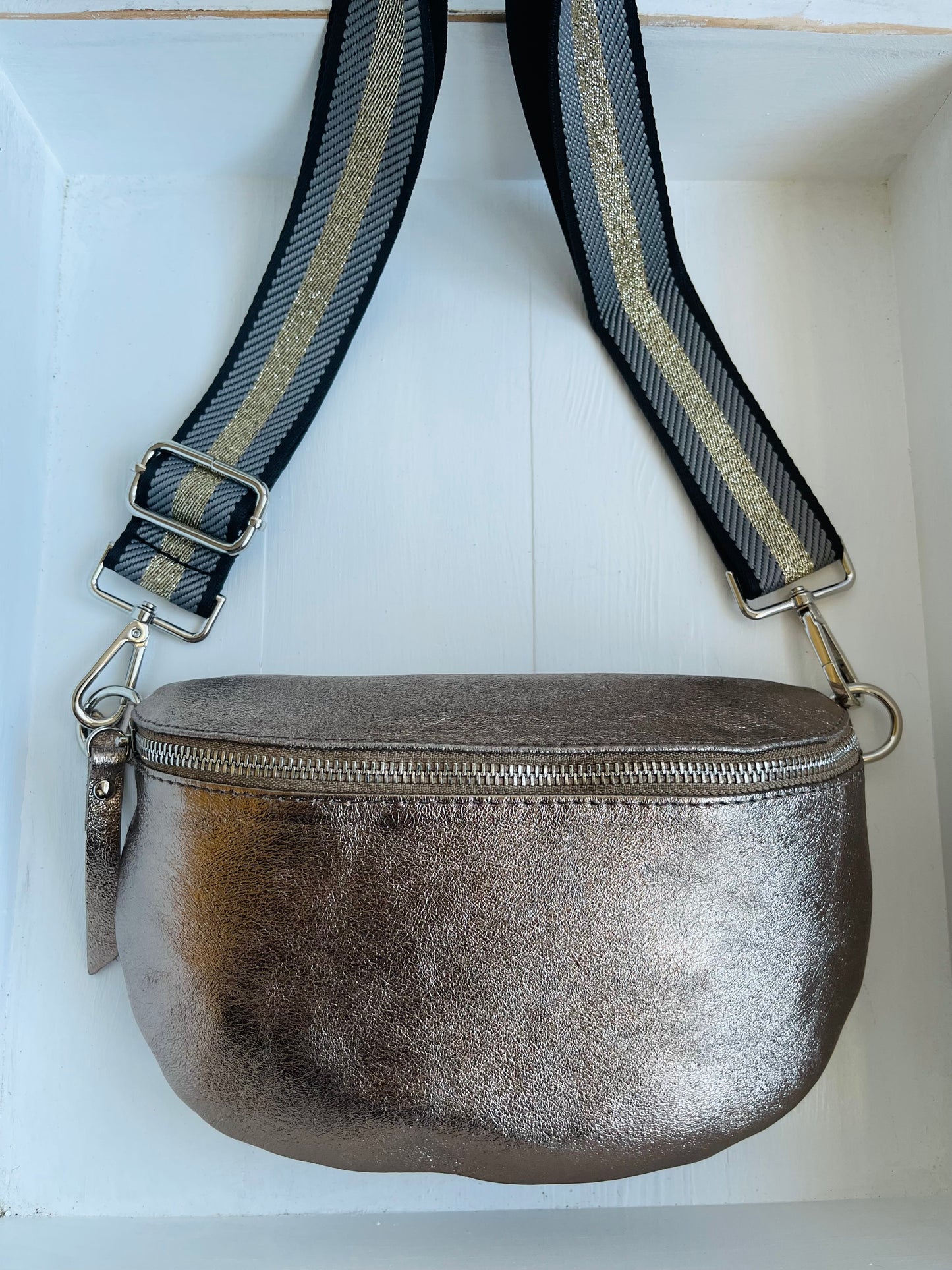 Leather Sling Style Bag