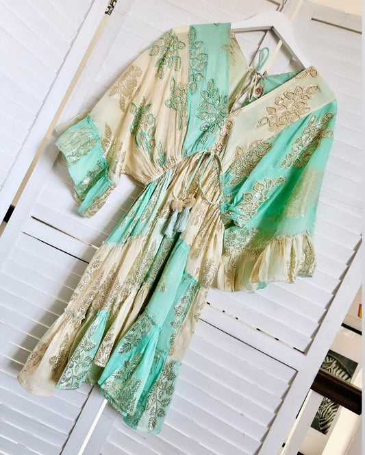 Suri Summer Dress - Green