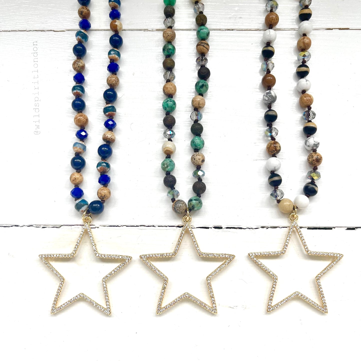 Blue Starstruck Necklace
